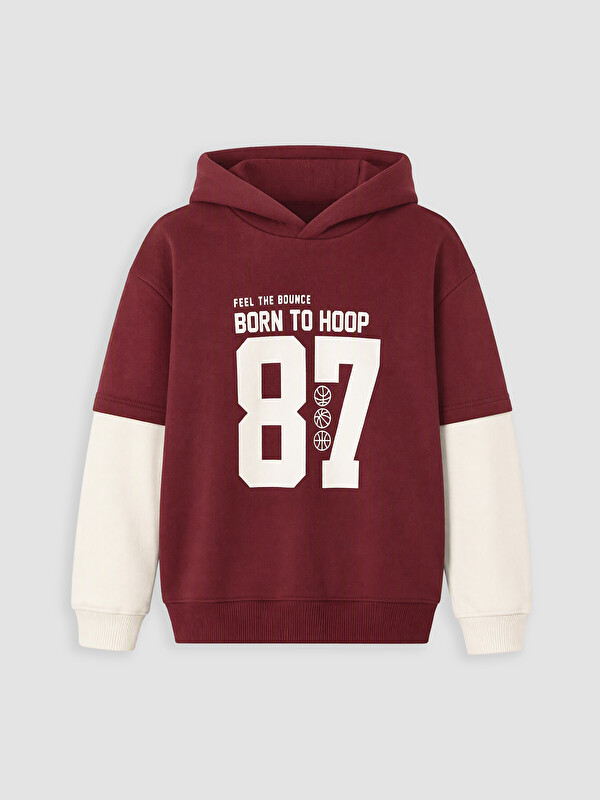 LCW Kids Erkek Çocuk Kalın Sweatshirt
