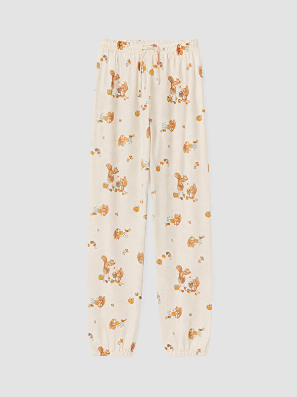 LCW DREAM Desenli Kadın Jogger Pijama Alt