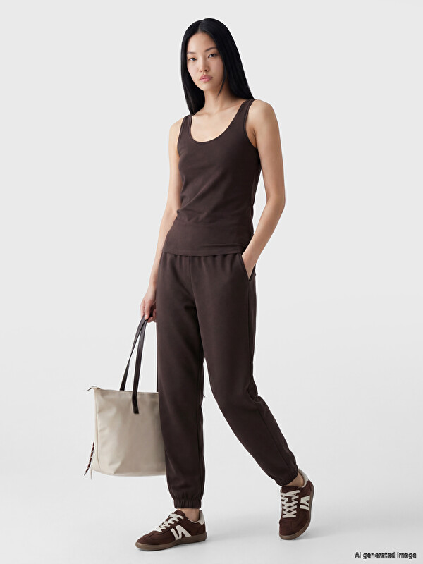 XSIDE Elastic Waist Women's Jogger Pyjamas Bottom