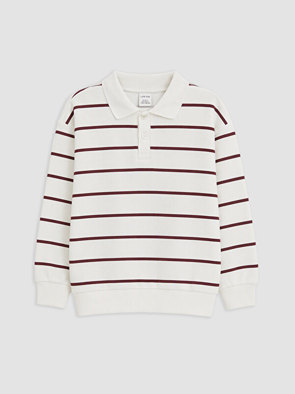 LCW Kids Djalë Ngjyre Pana Sweatshirt