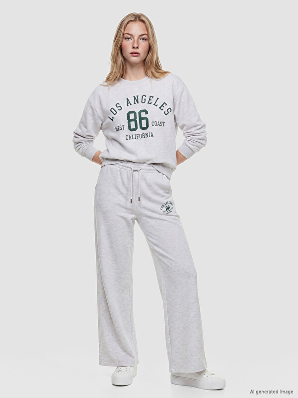 XSIDE Pantalon de survêtement Gris Femme