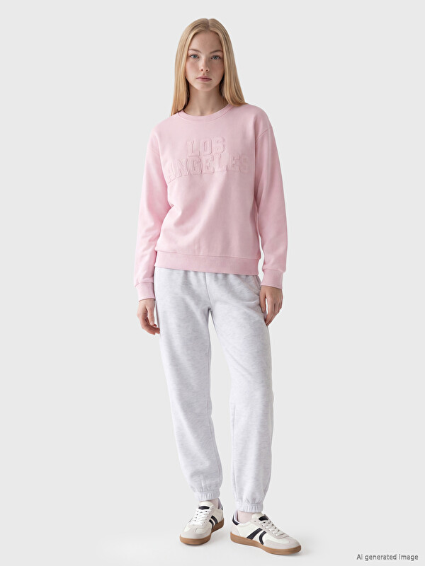 XSIDE Pantaloni de trening jogger Gri Femeie