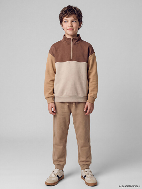 LCW Kids Erkek Çocuk Kalın Jogger Eşofman Altı