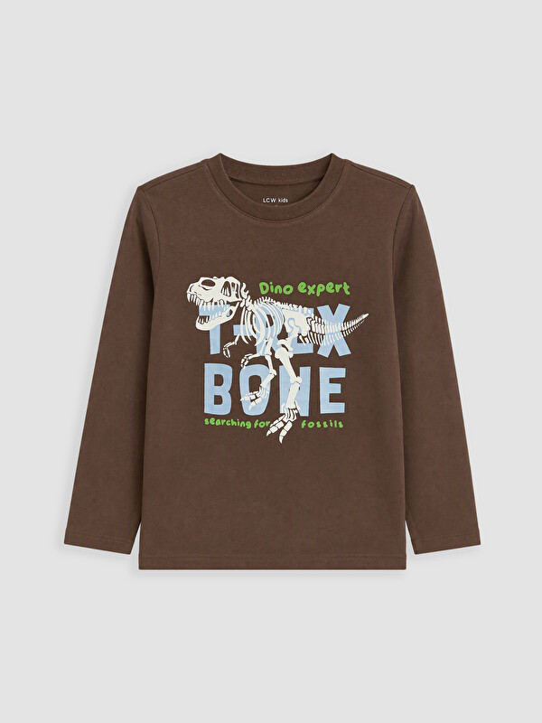 LCW Kids Dinosaur Printed Boys' T-shirt