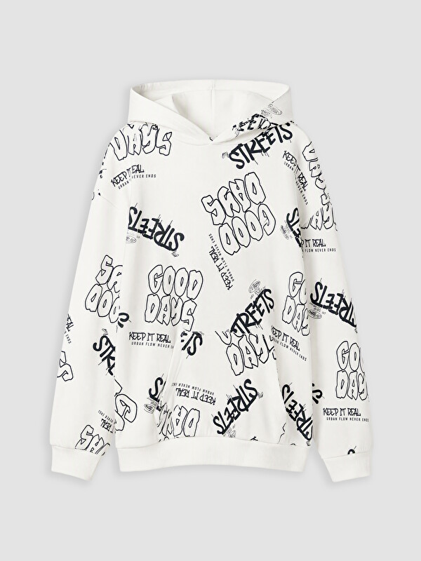 LCW Kids Kapüşonlu Erkek Çocuk Sweatshirt