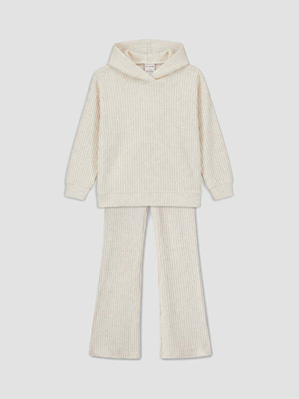 LCW ECO Ensemble de 2 pièces en maille côtelée pour fille