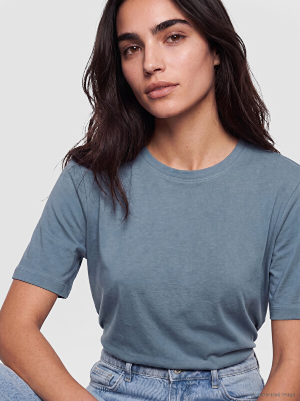 LC WAIKIKI Woman Indigo T-Shirt
