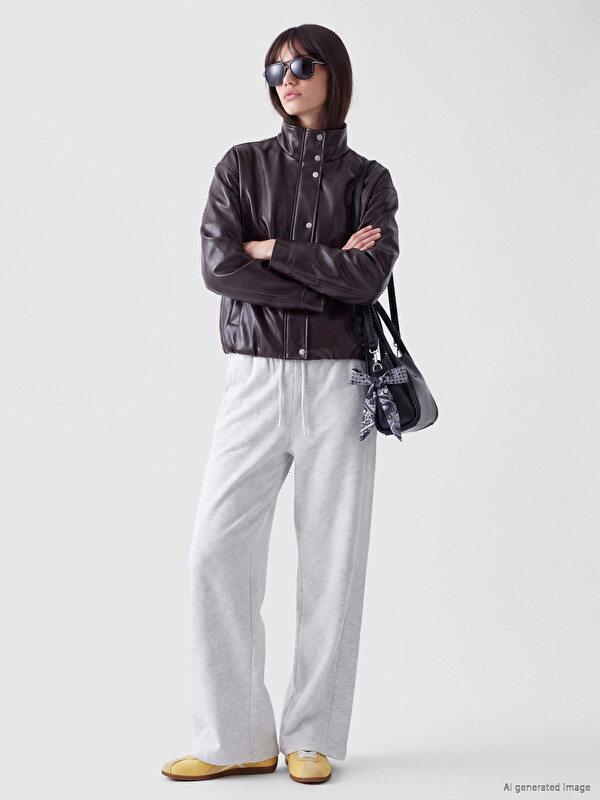 XSIDE Pantalon de survêtement Gris Femme