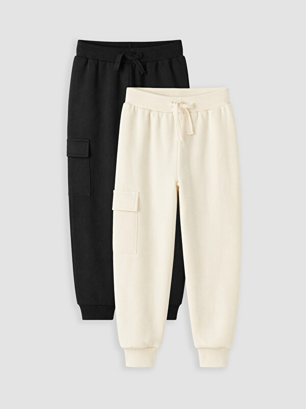 LCW Kids Boy Beige Jogger Sweatpants