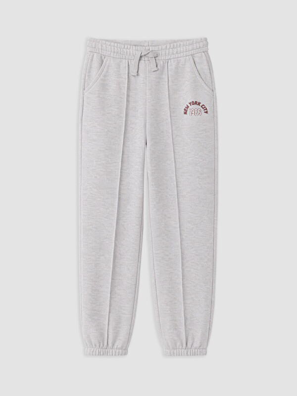 LCW Kids NYC Baskılı Erkek Çocuk Jogger Eşofman Altı