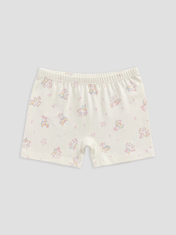 LCW Kids Desenli Kız Çocuk Boxer