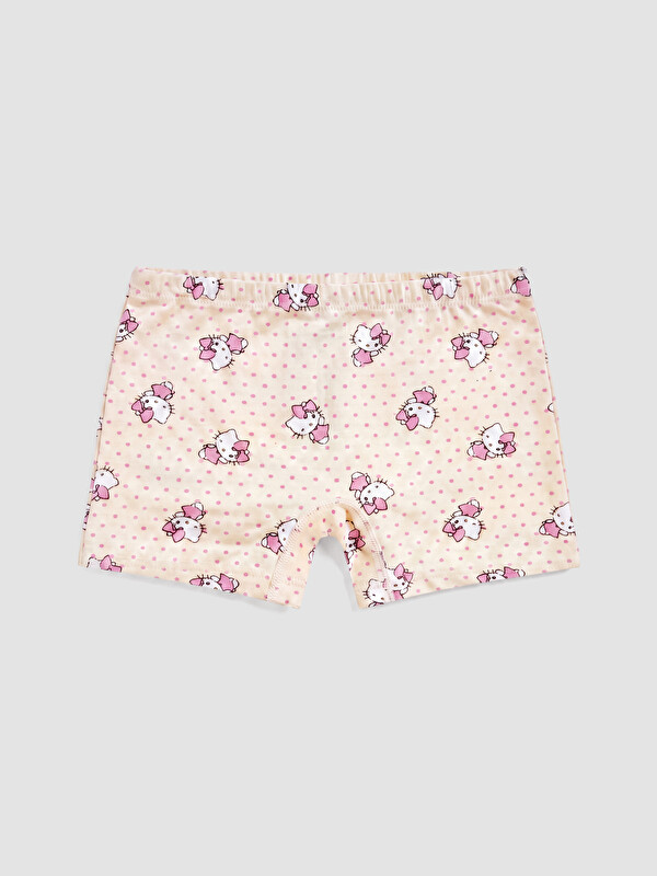 LCW Kids Hello Kitty Baskılı Kız Çocuk Boxer