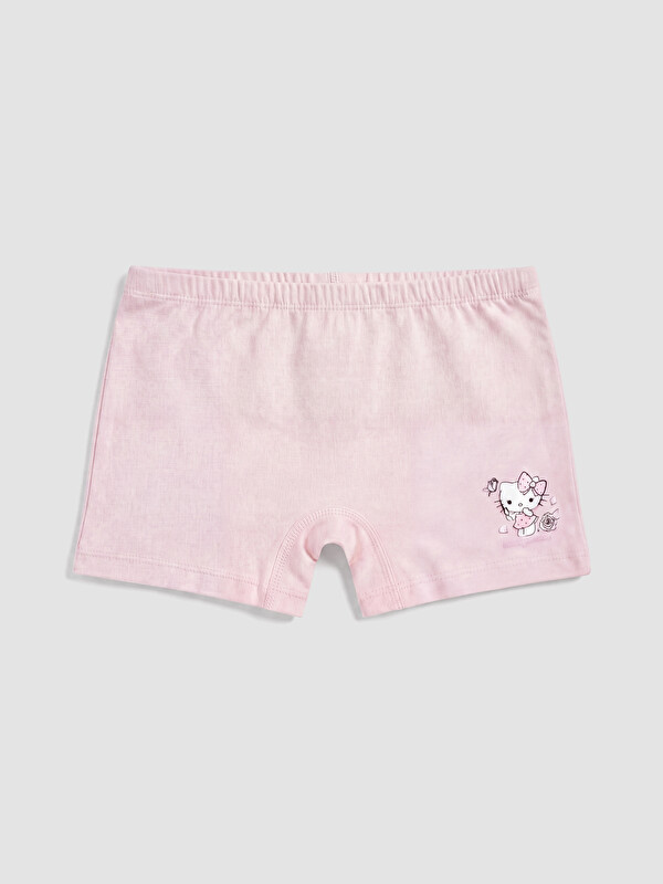 LCW Kids Hello Kitty Baskılı Kız Çocuk Boxer