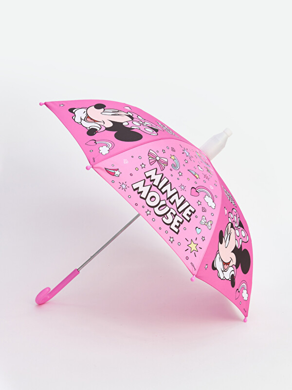 LCW JOY Minnie Mouse Baskılı Kız Çocuk Şemsiye