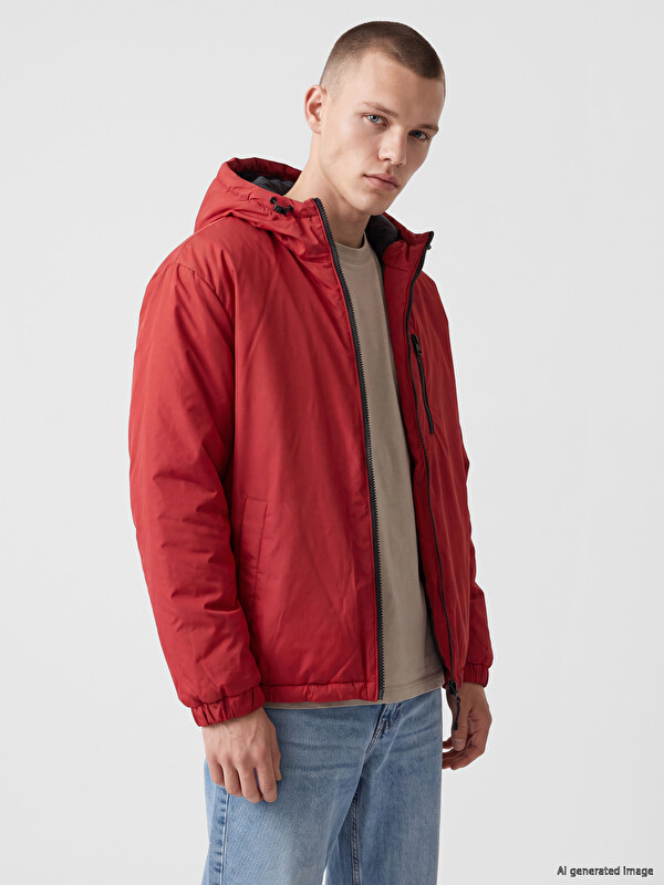 XSIDE Reversible Hooded Men's Puffer Coat