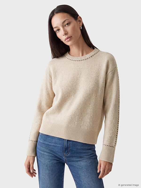 LCW EVERYDAY Wool Blended Women's Knitwear Sweater