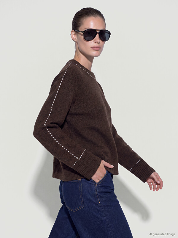 LCW EVERYDAY Wool Blended Women's Knitwear Sweater