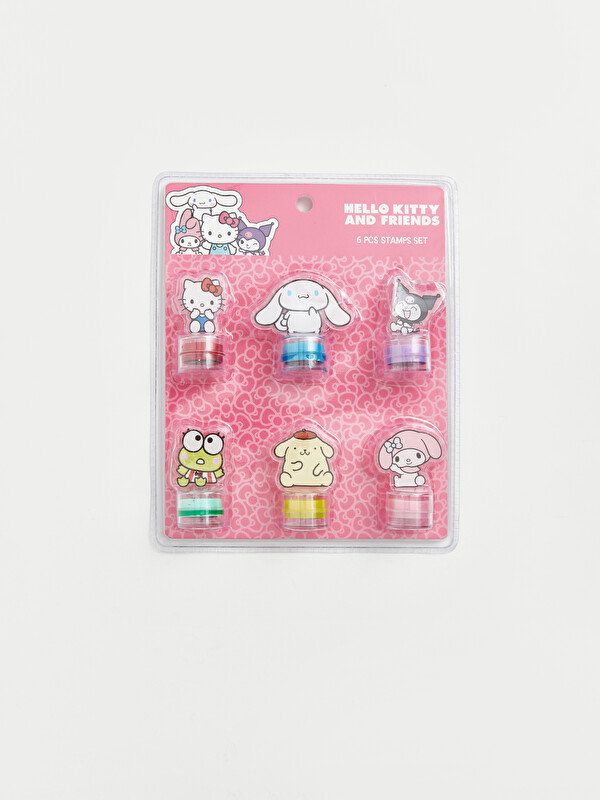 LCW JOY Hello Kitty Figürlü 6 Parça Damga Seti