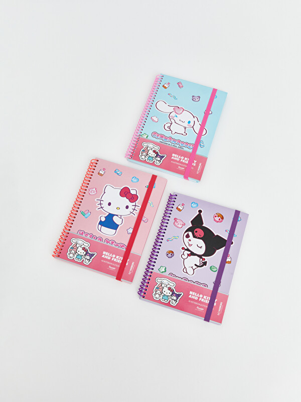 LCW JOY Hello Kitty licencirana prugasta sveska