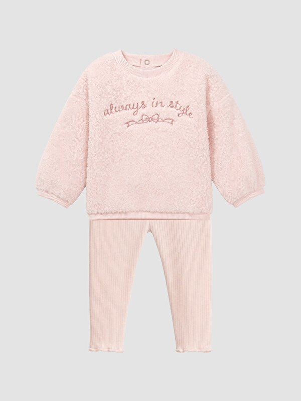 LCW baby Embroidered Baby Girls' Set