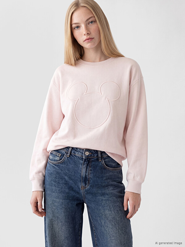 XSIDE Woman Pink Sweatshirt