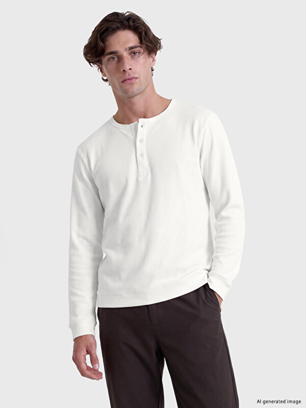 LCW Vision Sweatshirt پیاوان Crew Neck