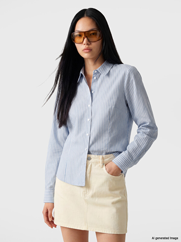 XSIDE Chemise Femme Rayée