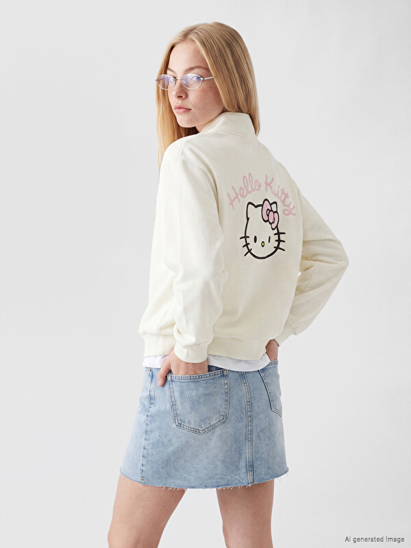 XSIDE Woman Beige Sweatshirt