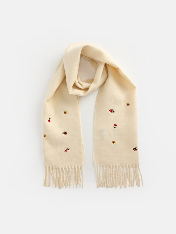 LCW ACCESSORIES Tasseled Women's Scarf