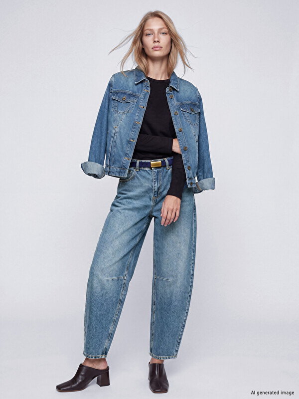 LCW Jeans Barrel Fit Women's Jeans