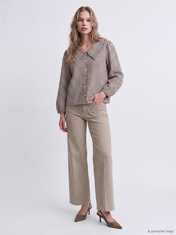 LCW Jeans Wideleg Kadın Jean Pantolon