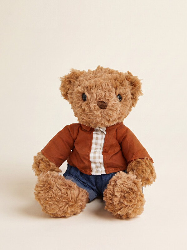 LCW HOME Plush Teddy Bear Baby Cushion