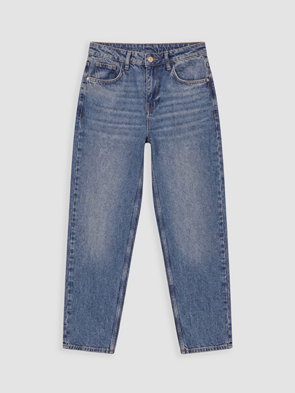 LCW Jeans Barrel Fit Kadın Jean Pantolon