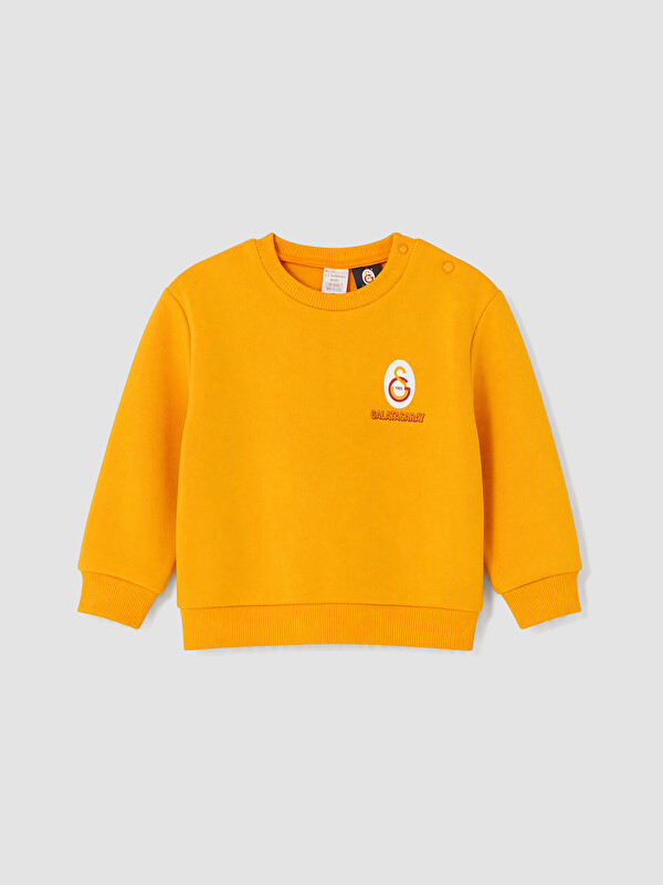 LCW baby Galatasaray Baskılı Erkek Bebek Sweatshirt