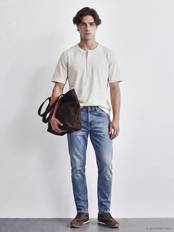 LCW Jeans 750 Slim Fit Erkek Jean Pantolon