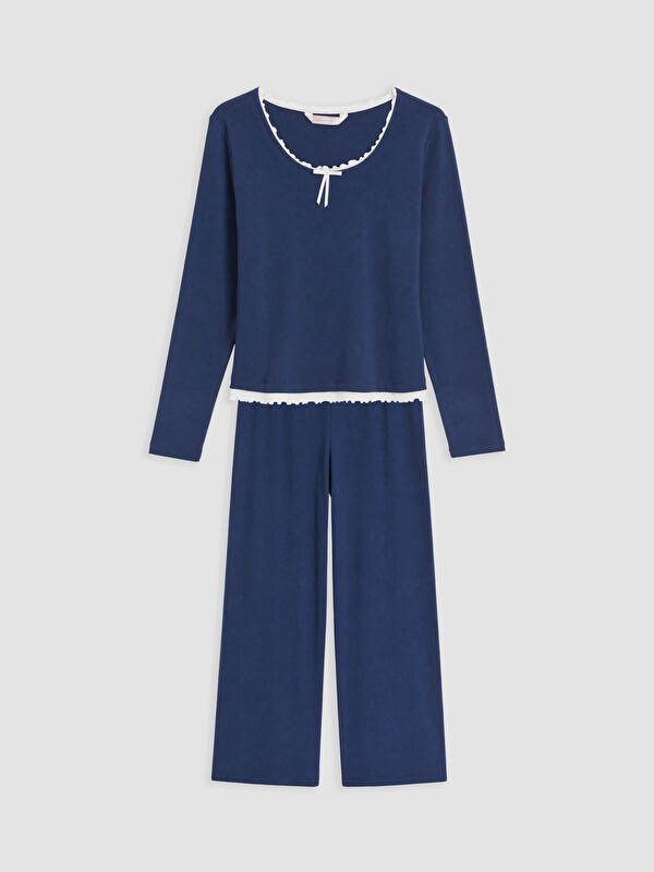 LCW DREAM U Yaka Kadın Pijama Takım