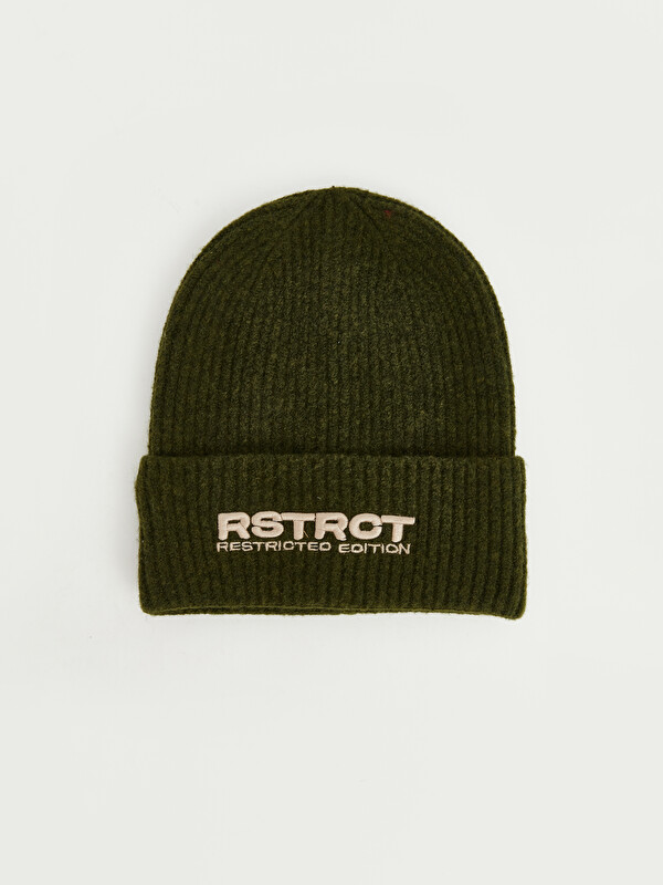 LCW ACCESSORIES Men's Knitwear Embroidered Beanie