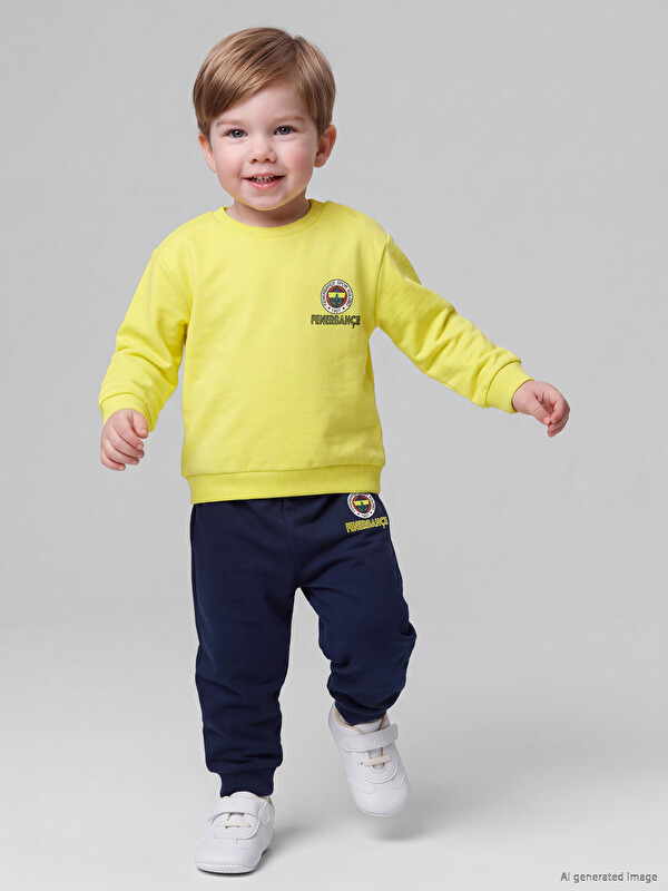 LCW baby Fenerbahçe Printed Baby Boys' Set