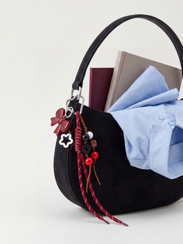 LCW JOY Mixed Heart Figured Bag Charm