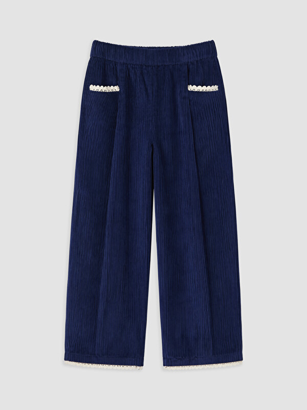 LCW Kids Pantaloni din Catifea Regular Fit pentru Fete