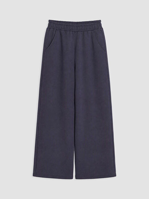 LCW Kids Girls' Wide Leg Thick Sweatpants