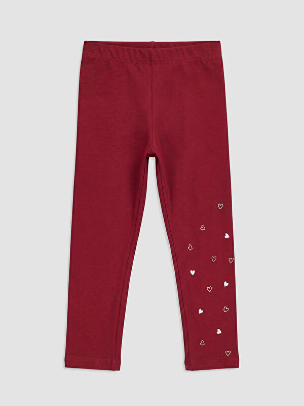 LCW Kids Leggins i stampuar me zemra për vajza