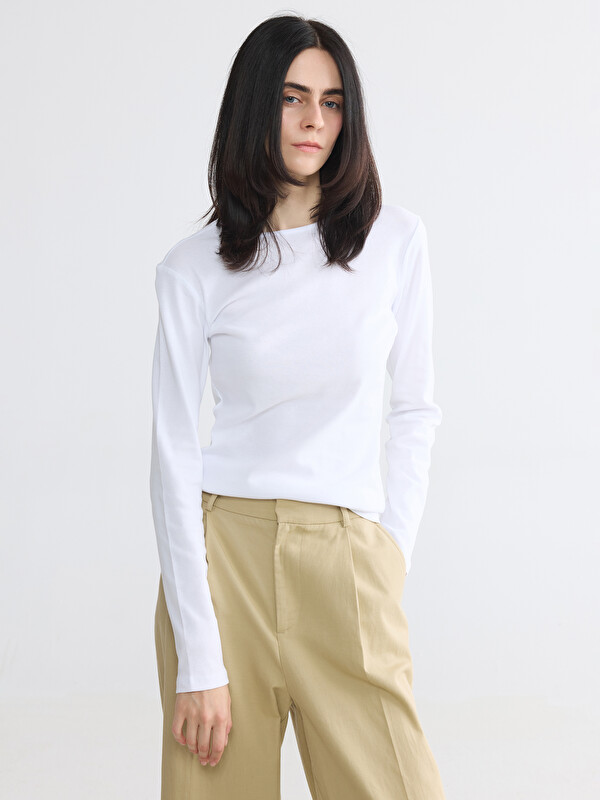 LC WAIKIKI Crew Neck 100% Cotton Women's T-Shirt
