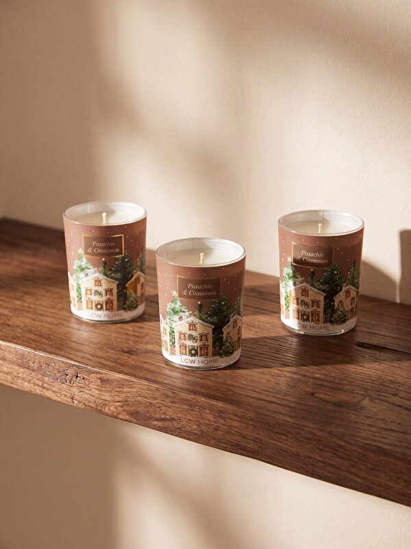 LCW HOME House Shaped Decorative 3-pack Candle Set