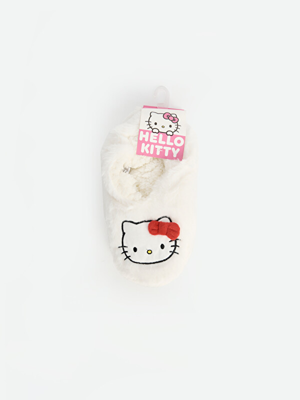 LCW STEPS Hello Kitty Nakışlı Kız Çocuk Panduf