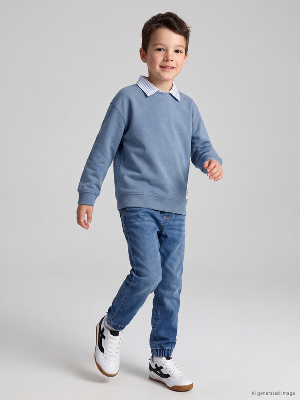 LCW Kids Fleece Lined Boys' Jeans