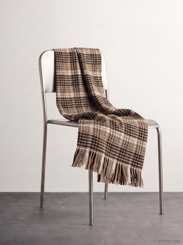 LCW ACCESSORIES Plaid Patterned Women's Scarf