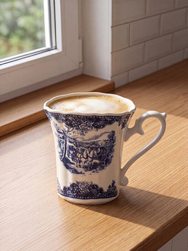 LCW HOME өрнекті фарфор кубок 250 ml