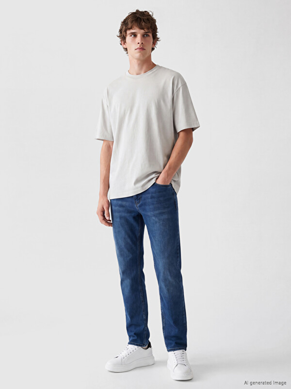 LCW Jeans 779 Blugi Regular Fit pentru Bărbați