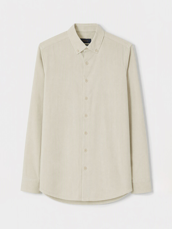 SOUTHBLUE Standard Fit Velvet Men's Shirt